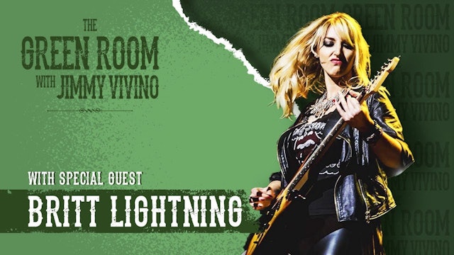 The Green Room with Jimmy Vivino with special guest Britt Lightning