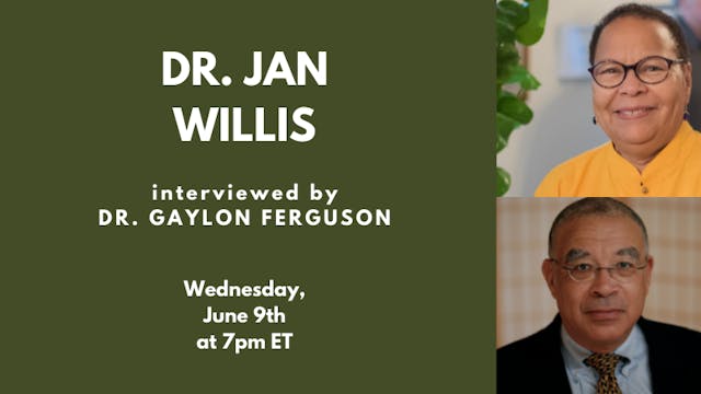 WDG: Dr. Jan Willis and Dr. Gaylon Ferguson