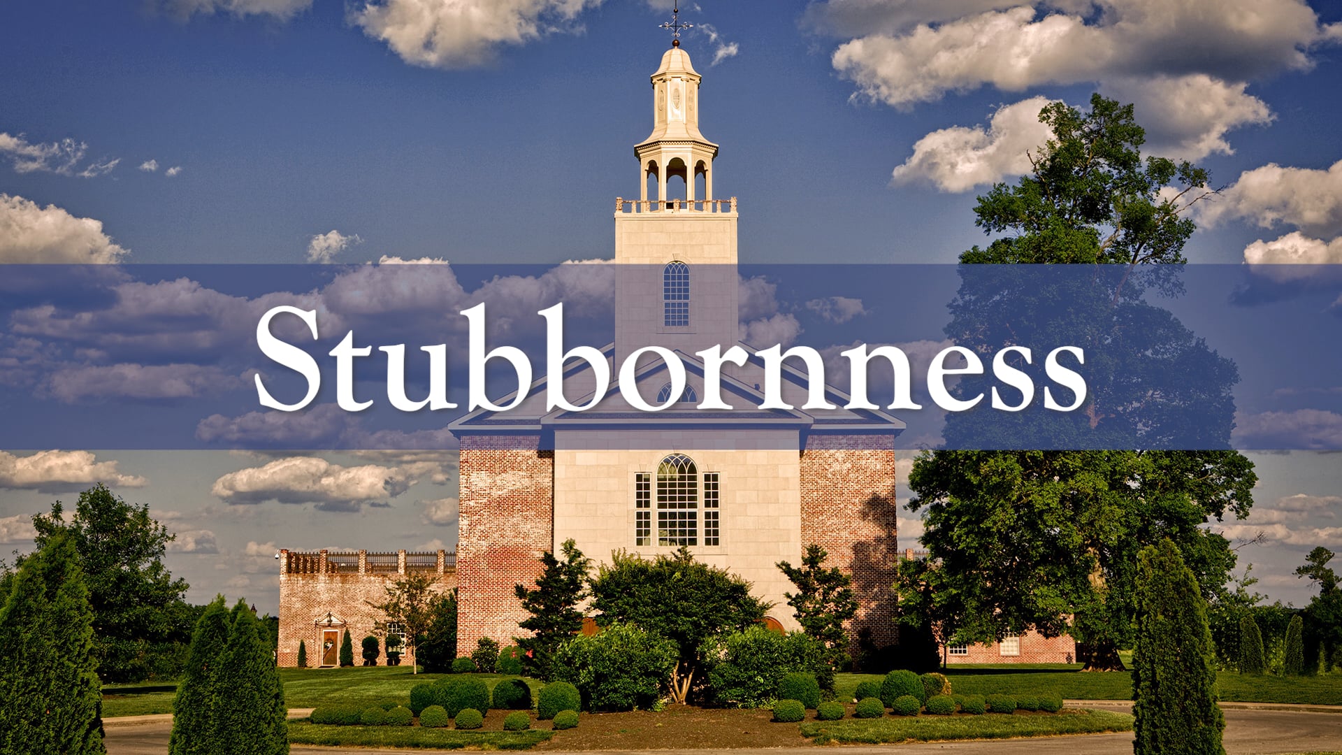 Stubbornness