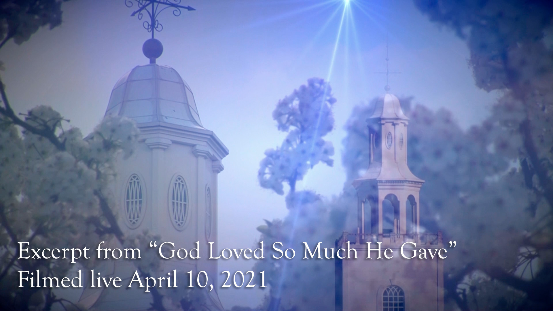 God Loved So Much He Gave