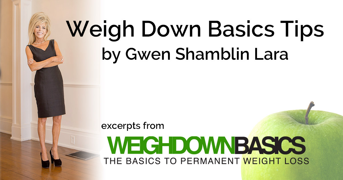 Weigh Down Basics Tips Weigh Down TV