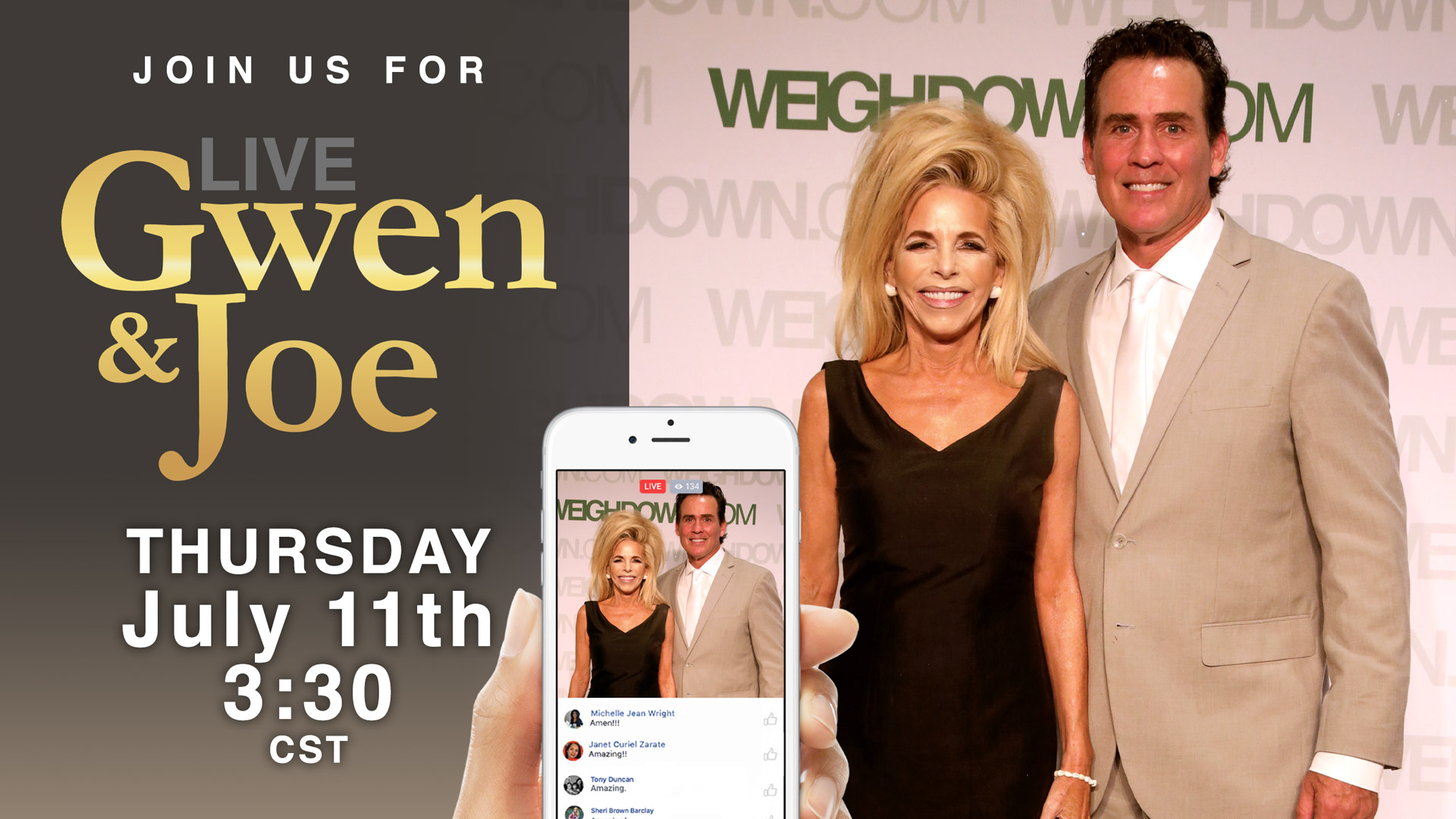 Live with Gwen and Joe - July 11, 2019