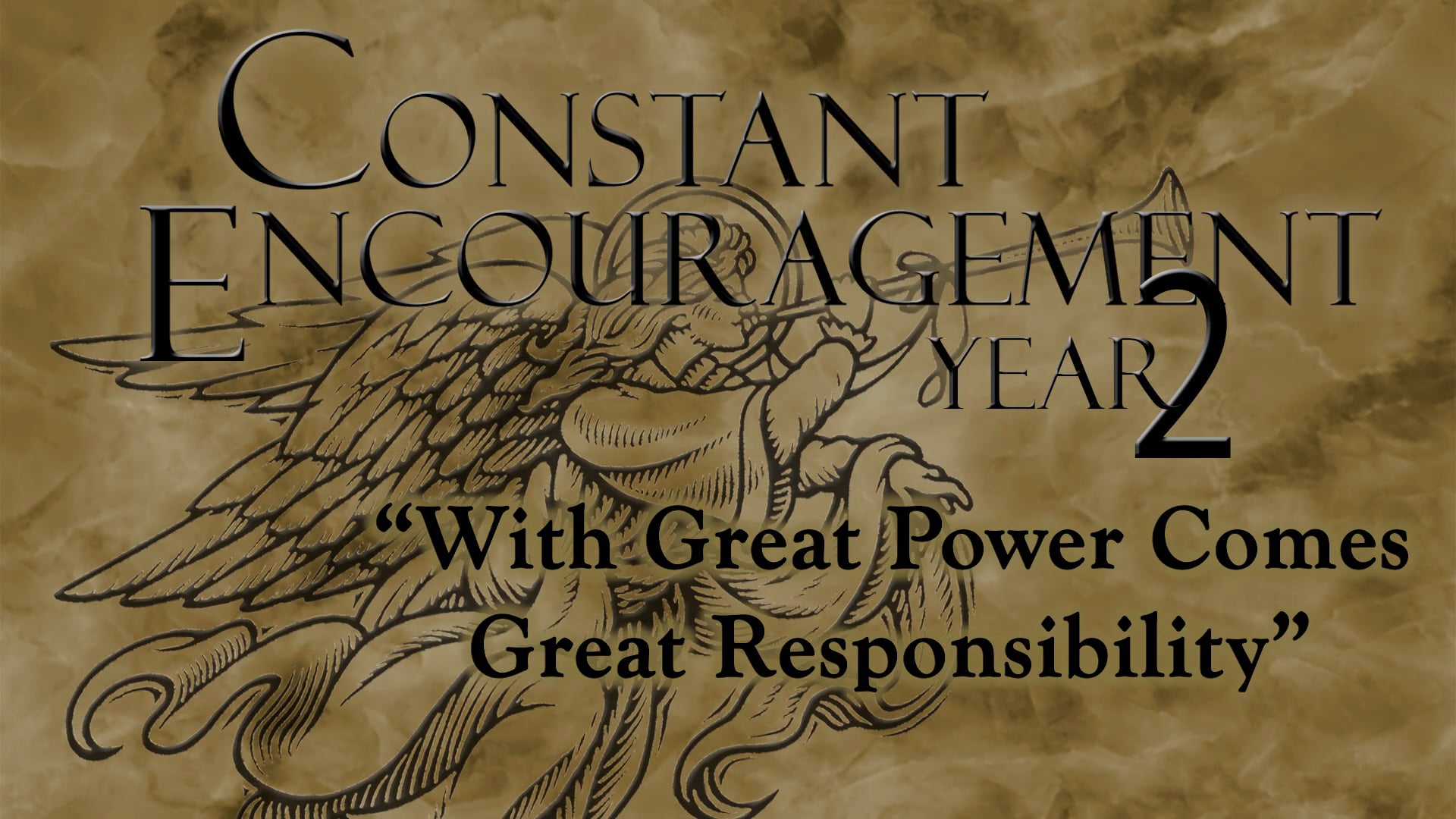 With Great Power Comes Great Responsibility