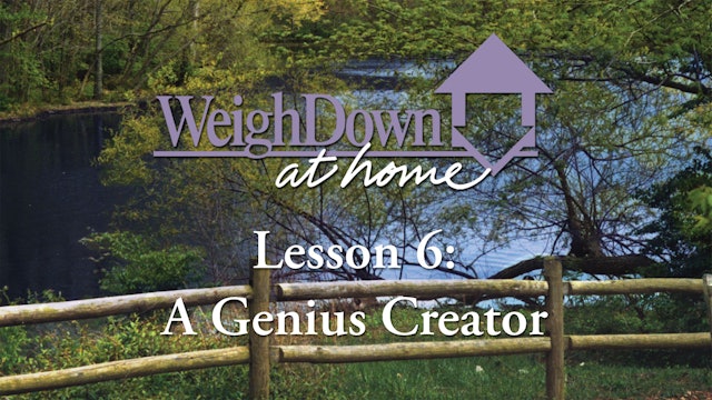 Weigh Down at Home - Lesson 6 - A Genius Creator