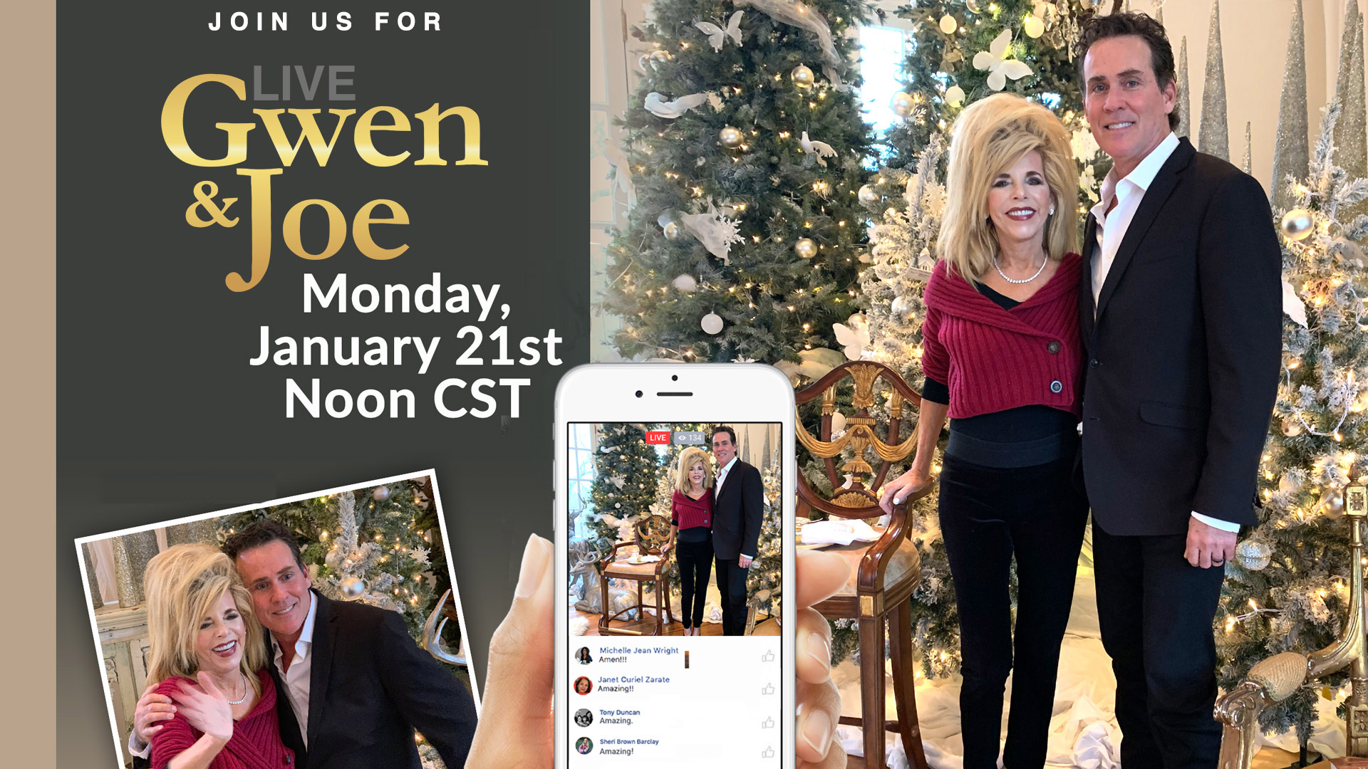 Live with Gwen and Joe - January 21, 2019