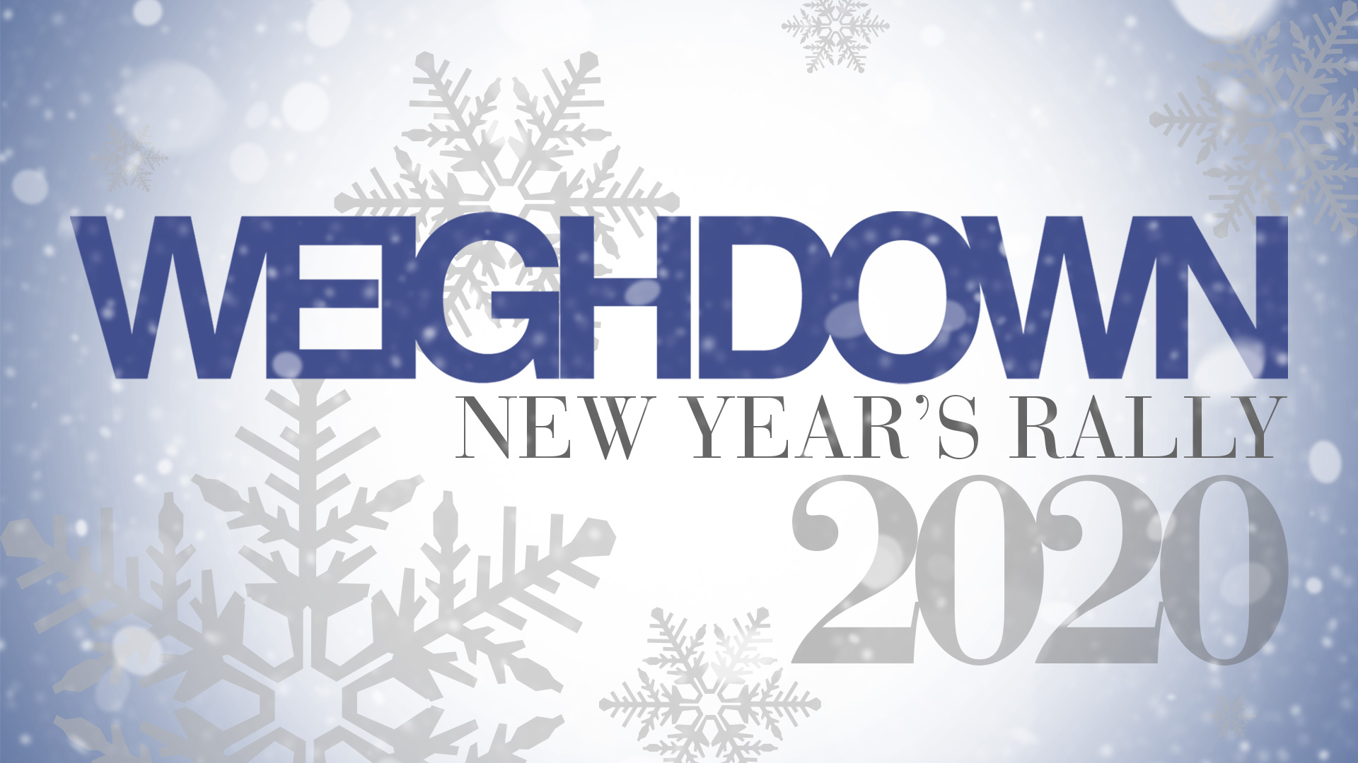 Weigh Down Rally 2020