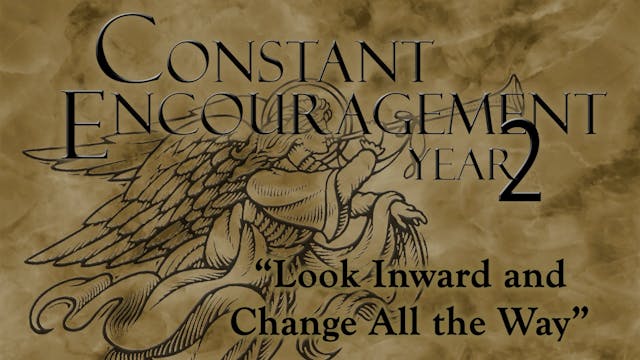 Look Inward and Change All the Way