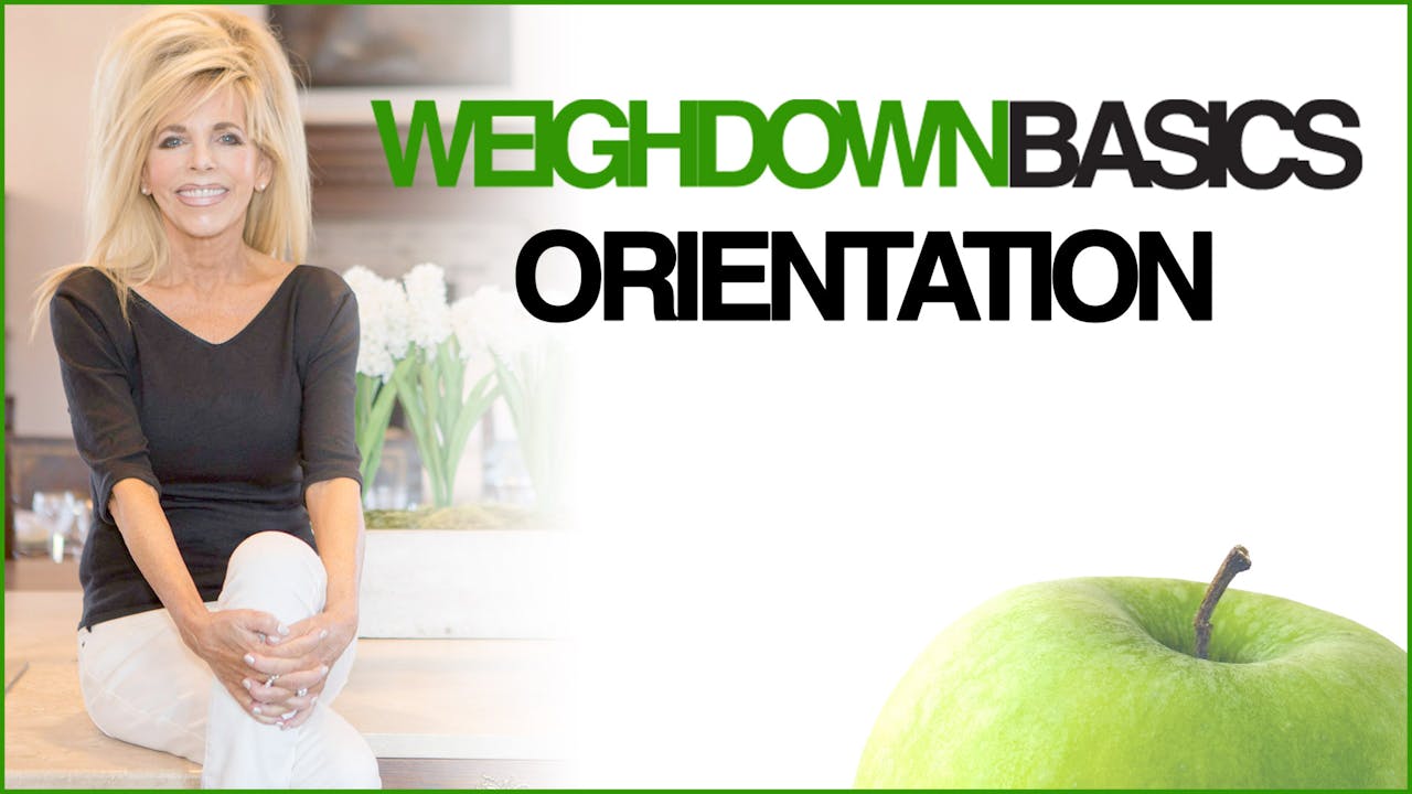 Weigh Down Basics Orientation Weigh Down TV