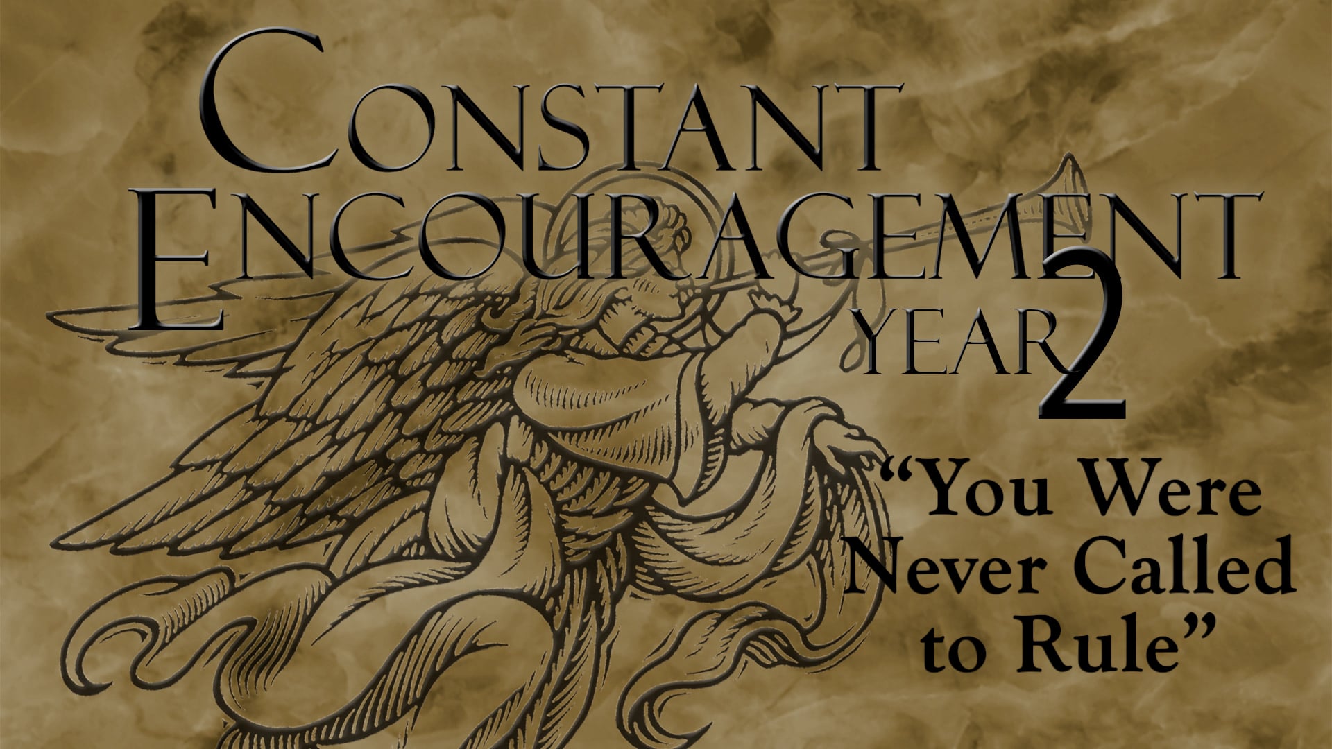 You were Never Called to Rule