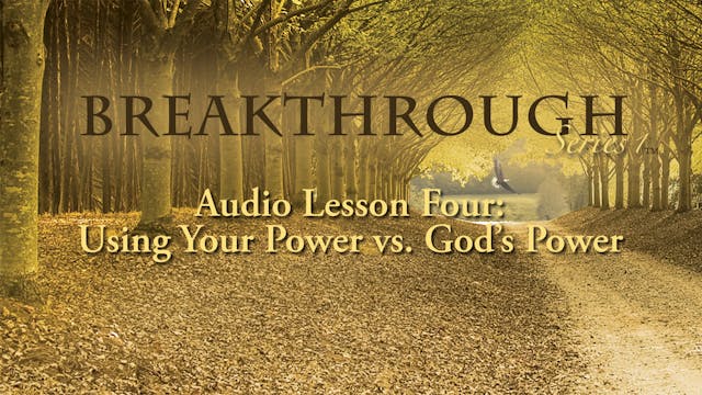 Breakthrough Audio Lesson 4