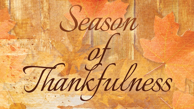 Season of Thankfulness