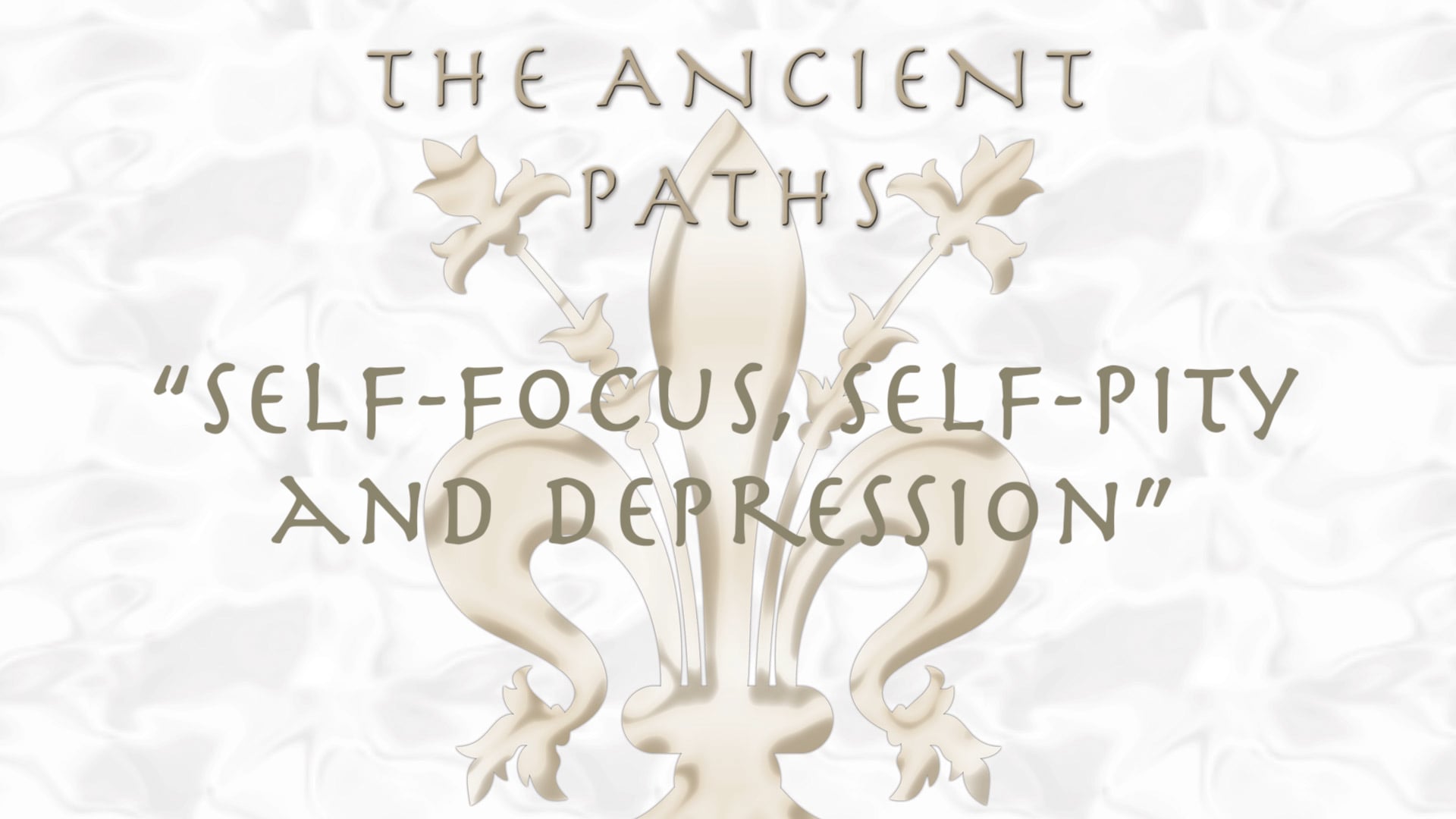 Self-Focus, Self-Pity, and Depression