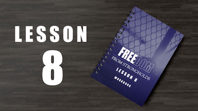 Freedom from Strongholds Workbook - Lesson 8