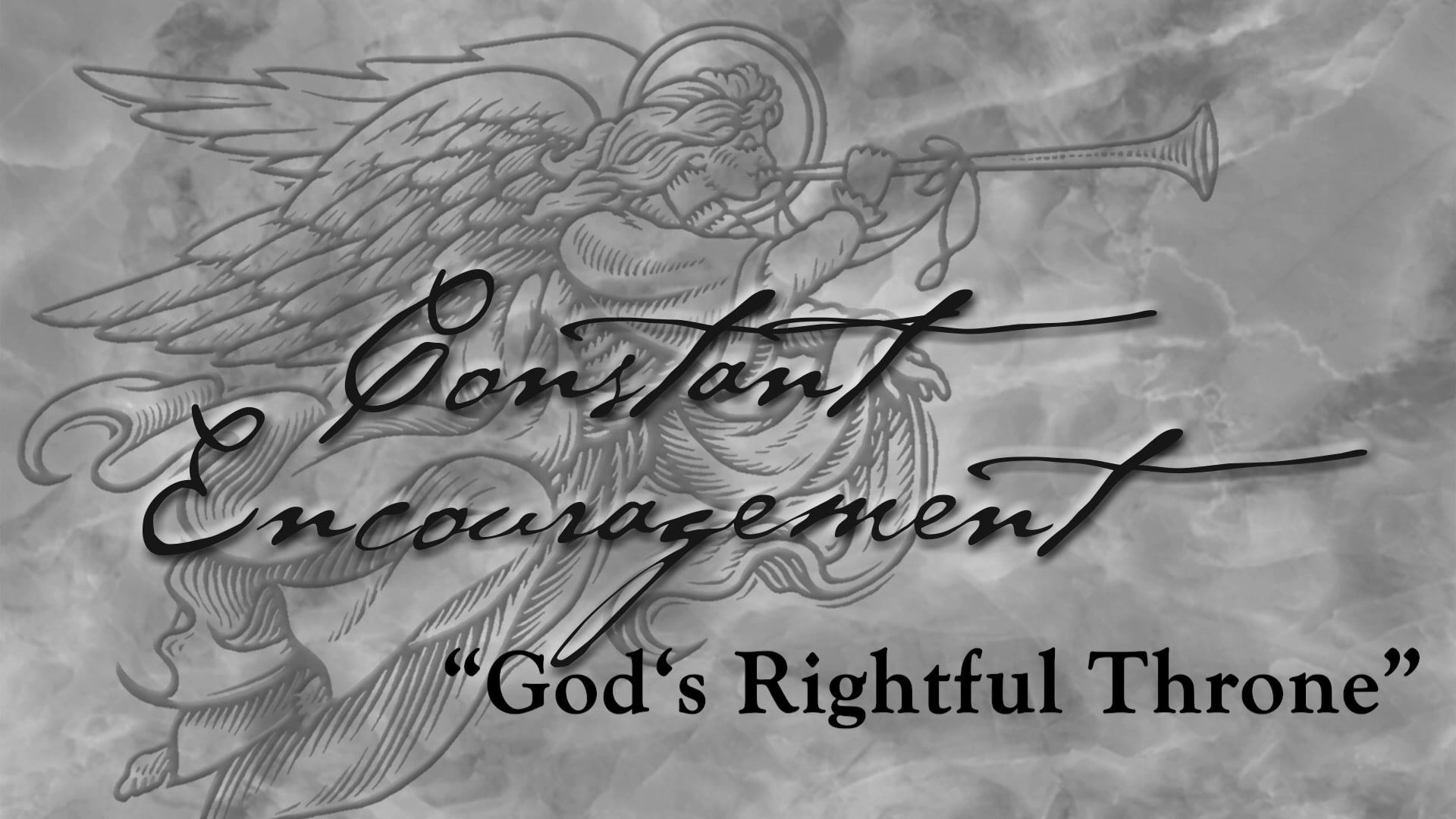 God's Rightful Throne