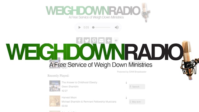 Weigh Down Radio Music Playlist
