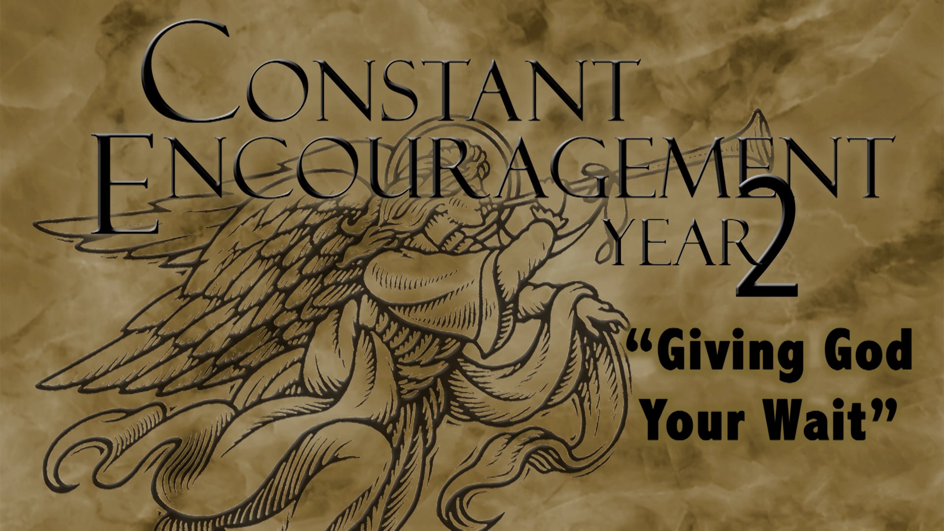 Giving God Your Wait