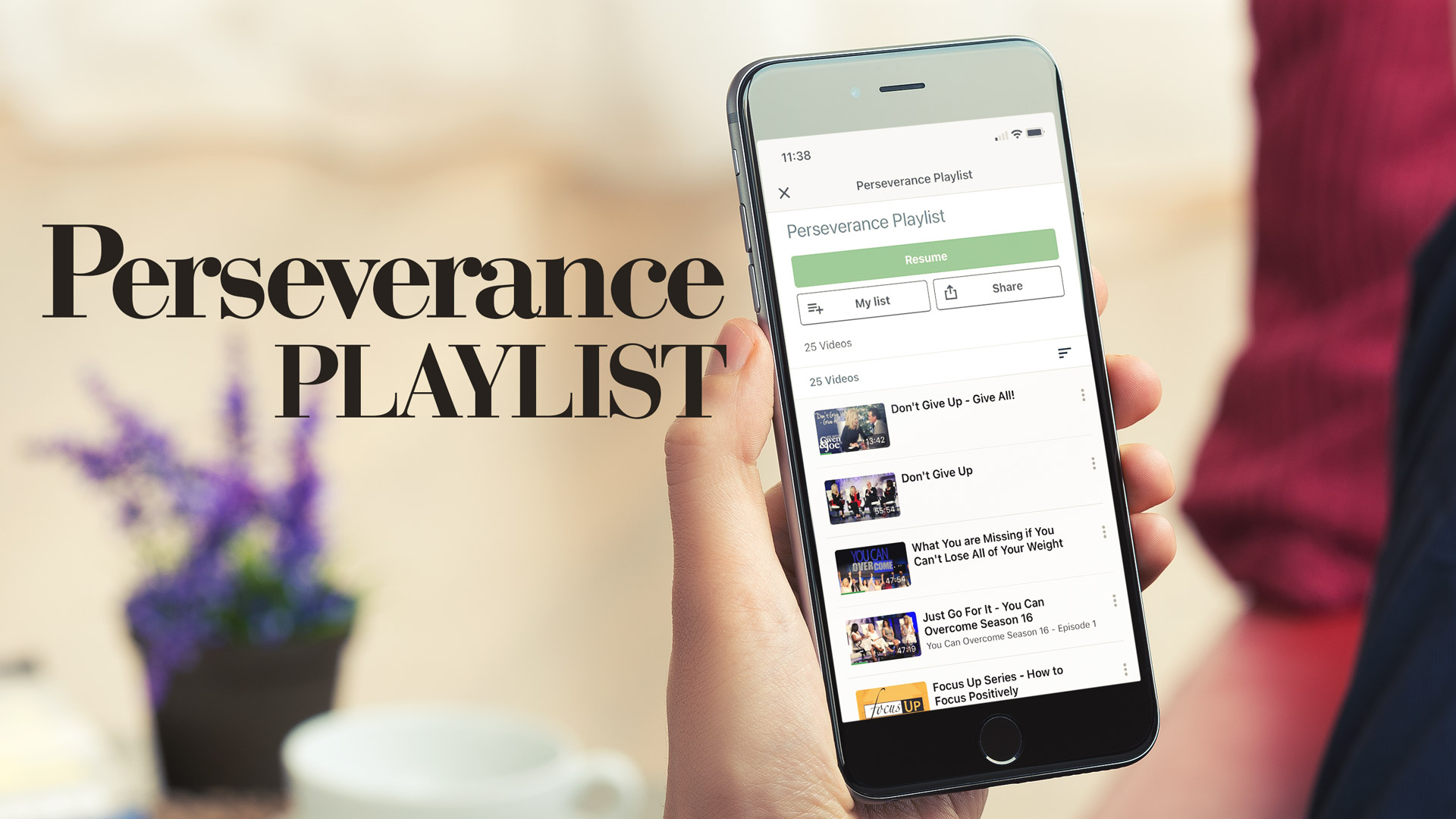 Perseverance Playlist