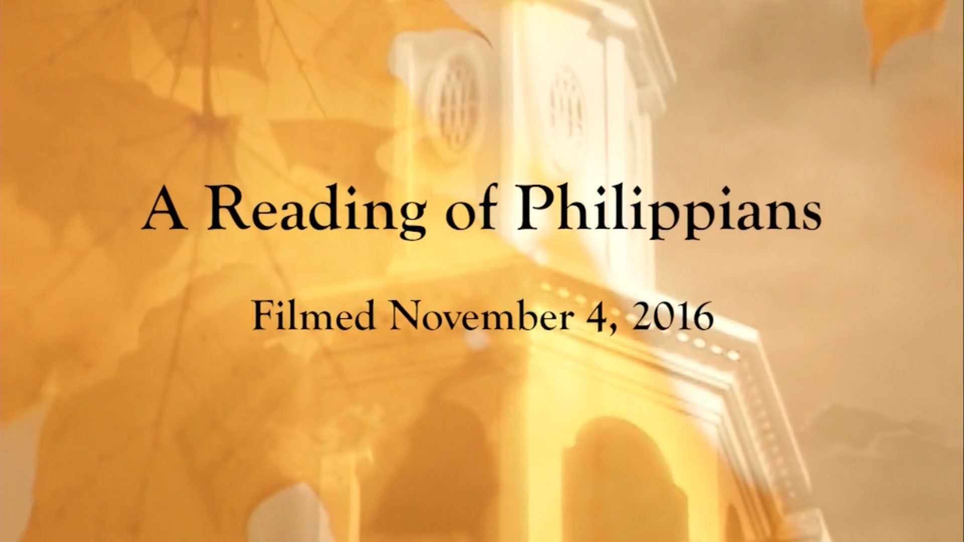 The Book of Philippians