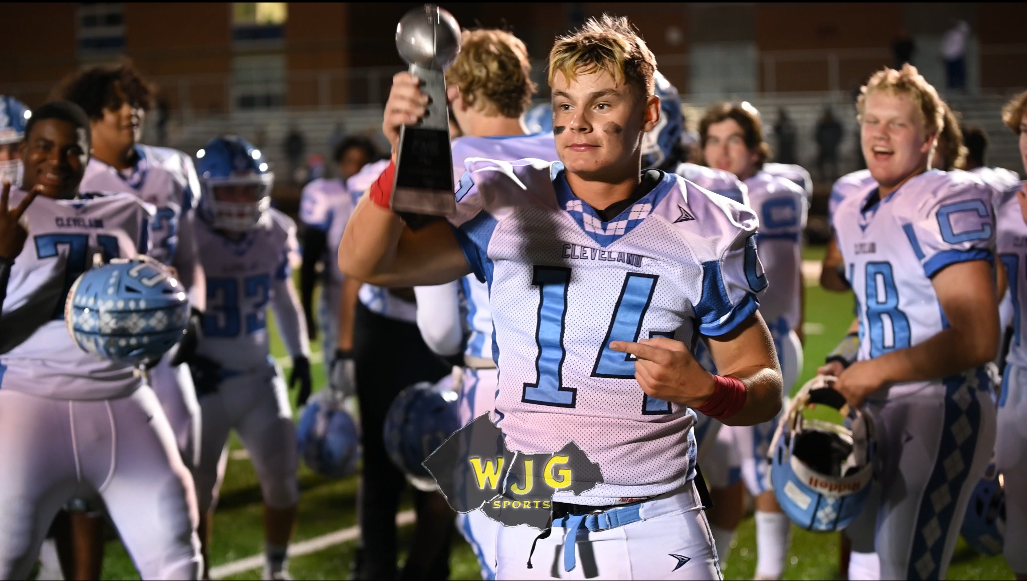 Cleveland slams Clayton for Greater Neuse River Conference championship