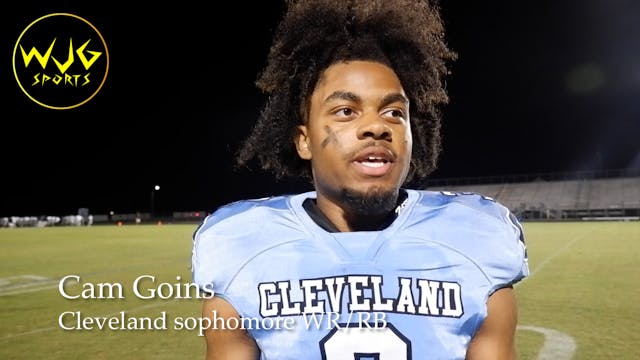 Cam Goins makes his return from injury