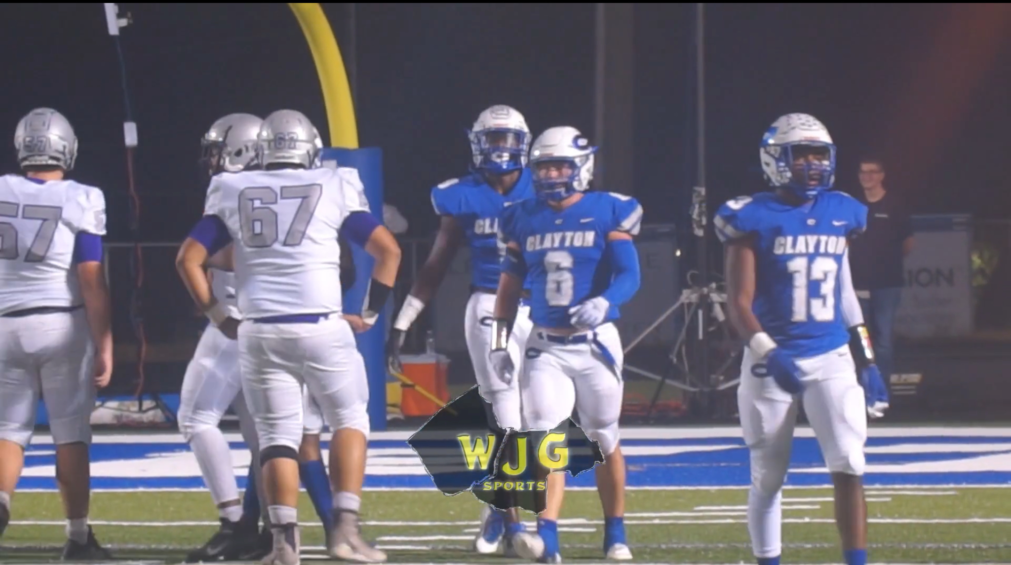 Clayton defense stymies South Garner on homecoming 