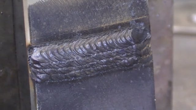 Matt Hayden - Horizontal 6010 Padding- stick welding
