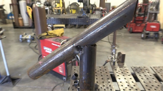 JD Brewer - Welding a Bad Fit-up with 6011- stick welding