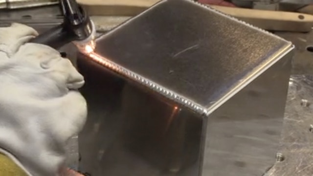 Intro to TIG Welding EP16 - Outside Corner Joint Aluminum