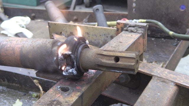 Sam Hagan - Removing a Bearing with a Torch