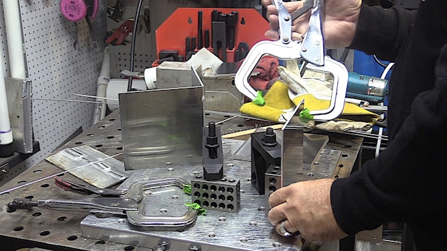 TIG Welding Aluminum Outside Corner joint Cube project