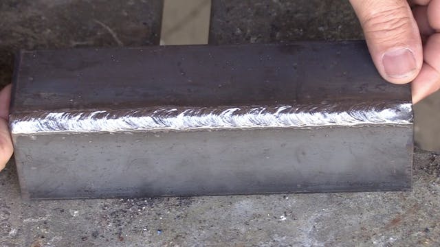 Learning to Stick Weld with 6013 and 7014 Electrodes - a beginner video