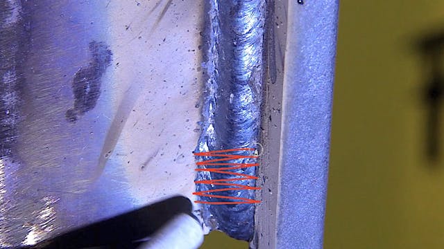 3F 5/32" 7018 Vertical uphill TEE Stick welding