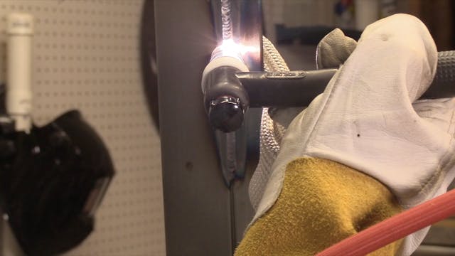 TIG Welding a Carbon Steel 3F Lap Joint