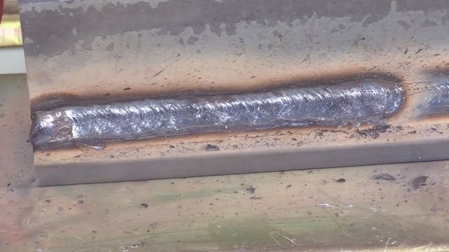 Stick Welding Carbon Steel 2F multi p...