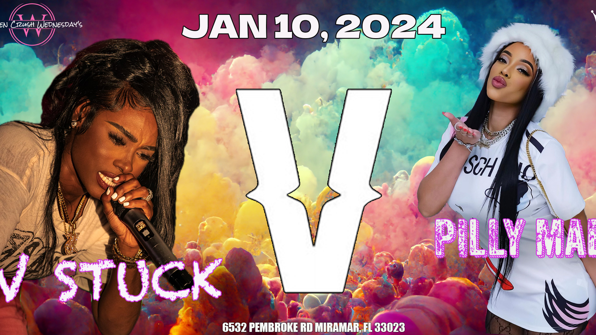 V Stuck Vs Pilly Mae