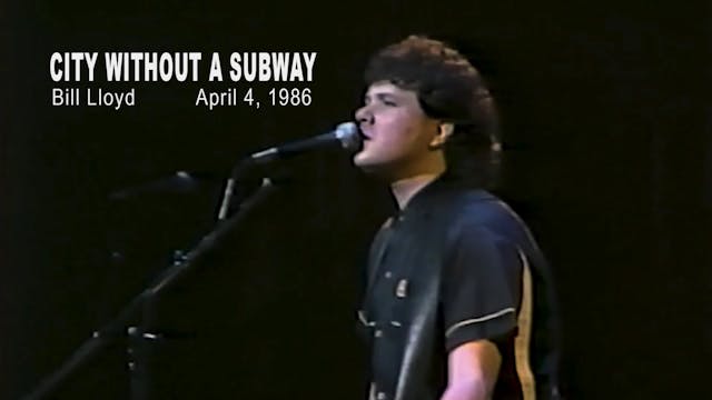 BILL LLOYD performance (1986)