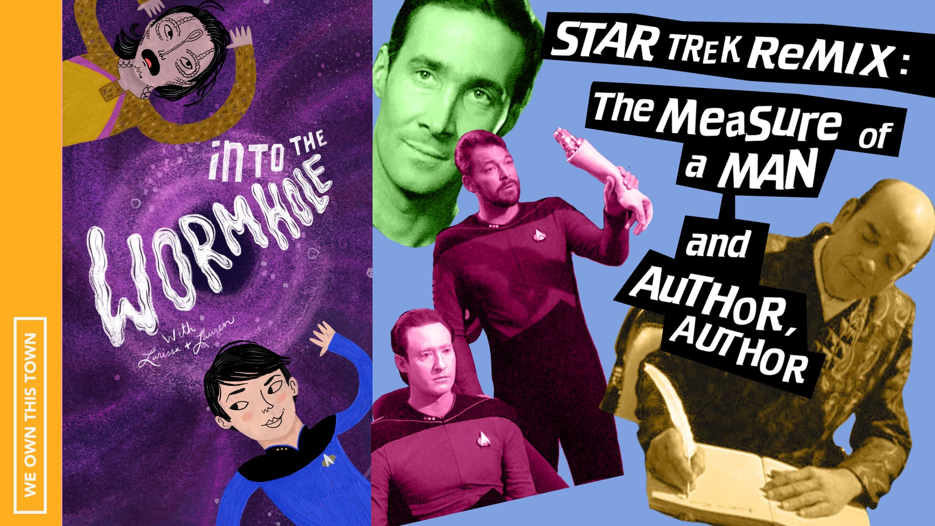 Star Trek REMIX: The Measure of A Man and Author, Author