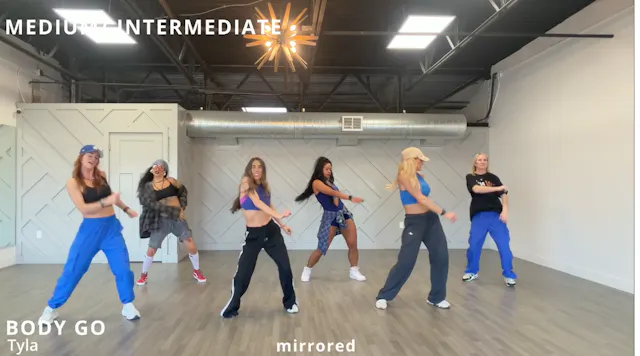 Body Go - Tyla (mirrored)