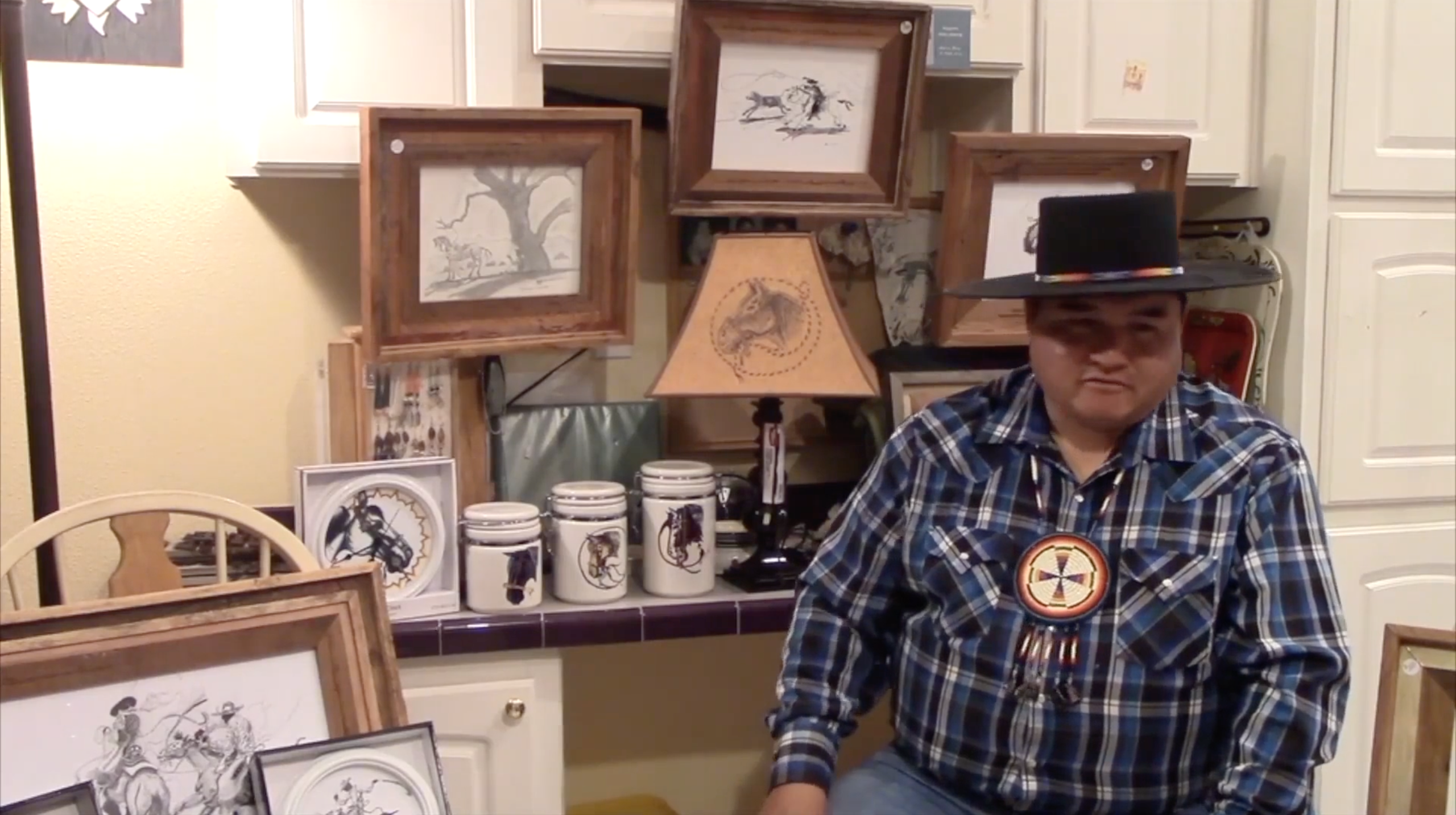 A Cowboy & His Art, Talliah Hanchor 