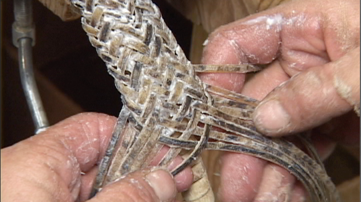 Rawhide Braider Doug Groves