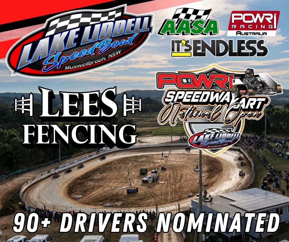 Lake Liddell Speedbowl - Powri Kart National Open - Day 1