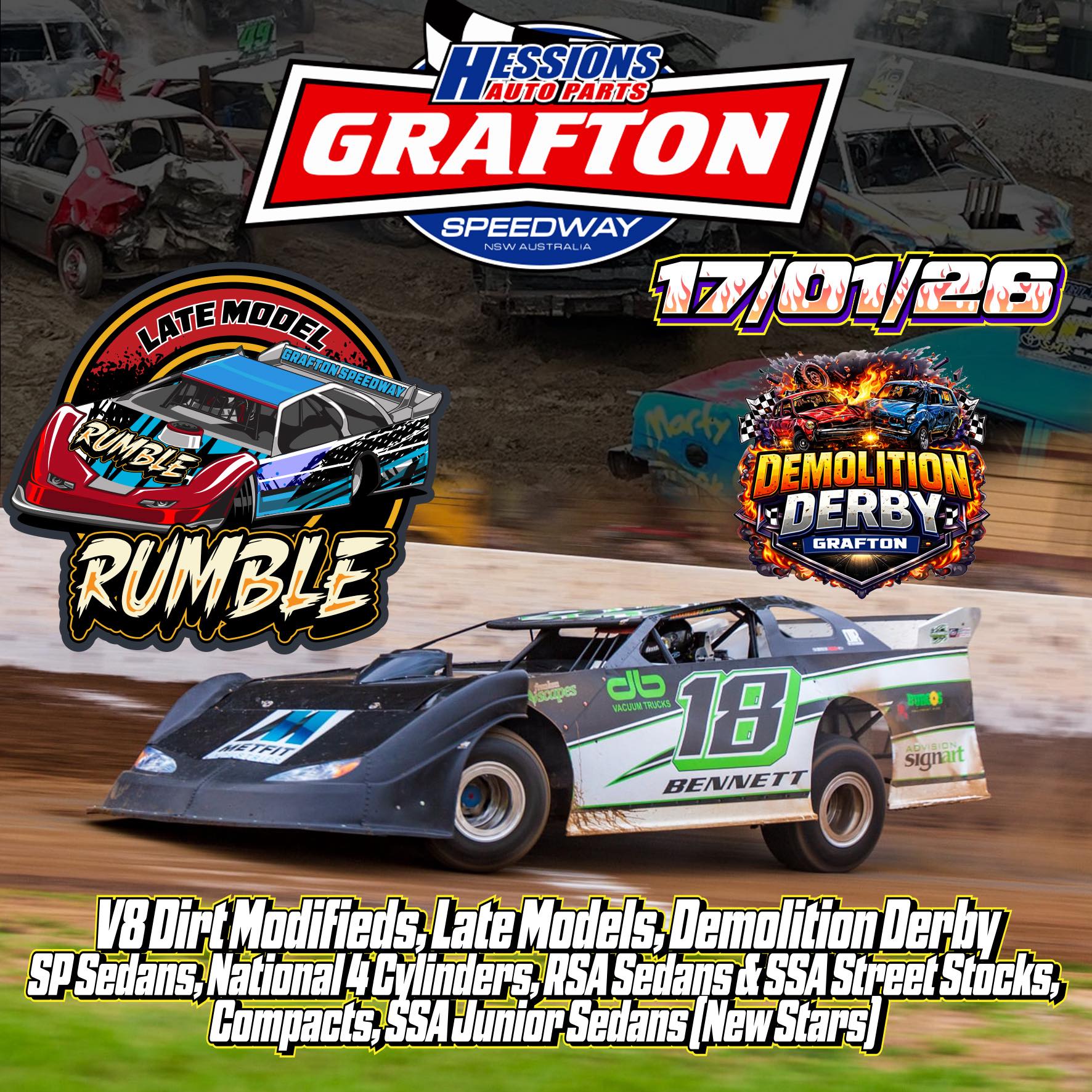 Grafton Speedway - 17/01/2026