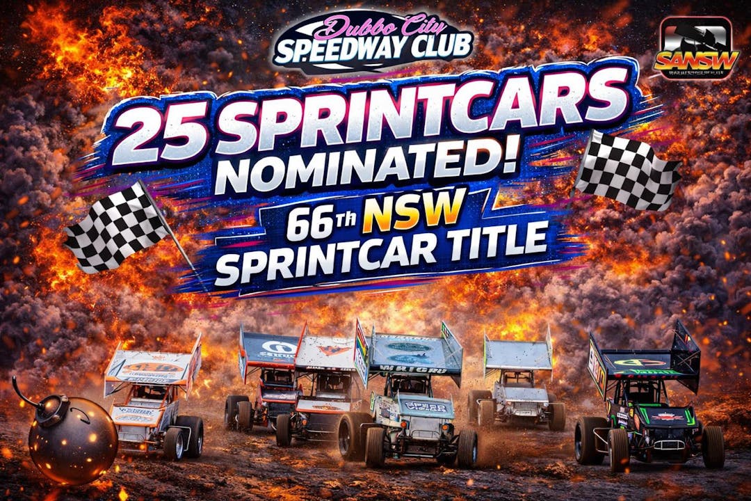 Live Stream - Dubbo Speedway - 29/12/2025