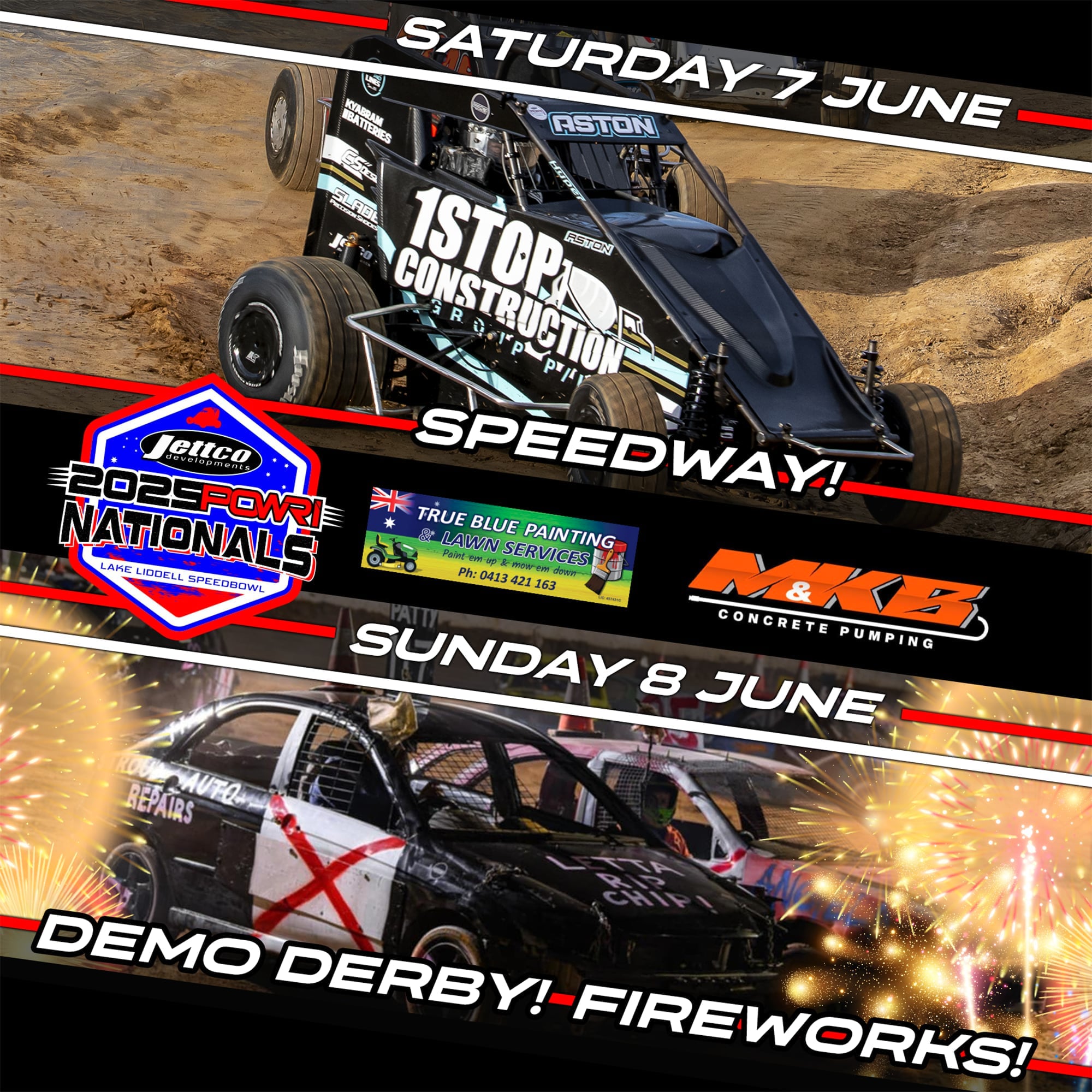 Lake Liddell Speedbowl - Powri Nationals Night 2