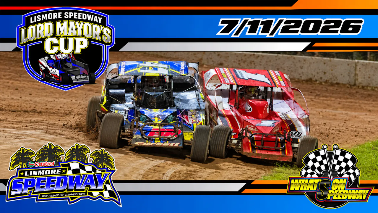 Live Stream - Lismore Speedway - 7/11/2026