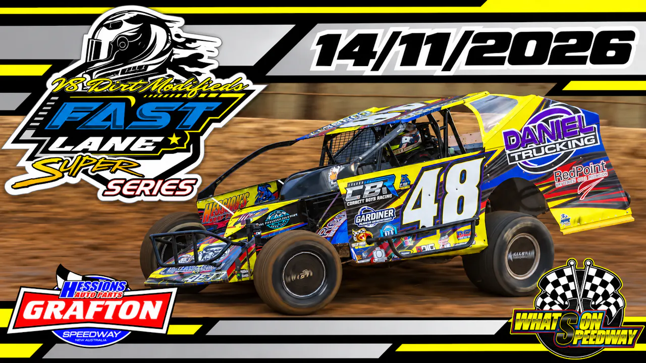 Live Stream - Grafton Speedway - 14/11/2026