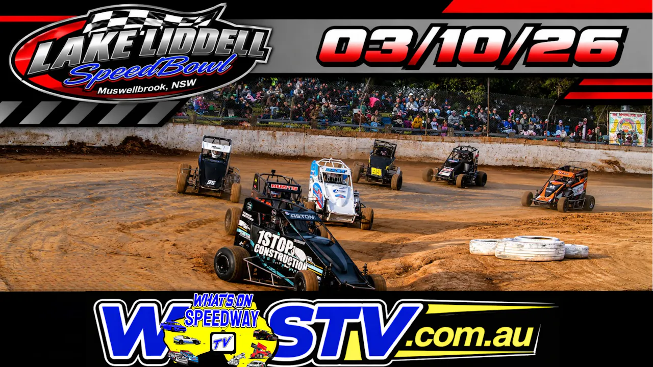 Live Stream - Lake Liddell Speedbowl - 03/10/2026
