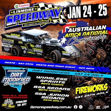 Lismore Speedway - 24/01/2026