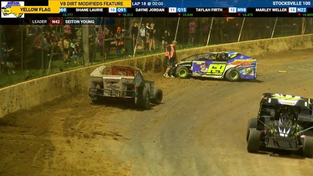 V8 Dirt Modifieds Feature - 23/11/2024