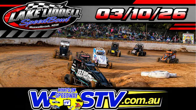 Live Stream - Lake Liddell Speedbowl - 3/10/2026